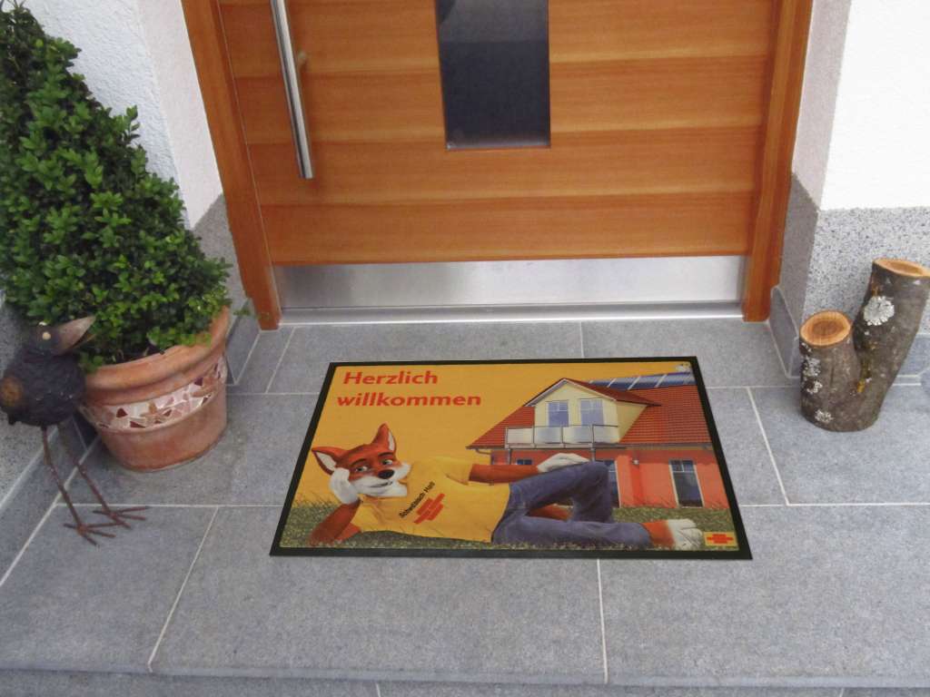 Werbematte als Kundengeschenk für die Haustüre (50x70cm)